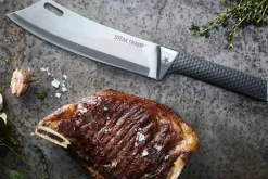 Couteau à barbecue Steak Champ 22cm manche en polymère
