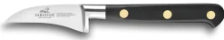 Couteau bec d'oiseau SABATIER Idéal Inox 100% forgé rivets laiton lame 6cm