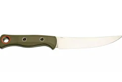 Couteau Benchmade Meatcrafter 15500-3 lame 15,4cm manche ajouré en G10 vert + étui boltaron