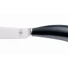 Couteau à beurre Forge de Laguiole Lou Bure manche corne foncée 7,5cm
