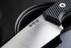 Couteau Böker AK1 American Tanto 129504 lame en acier 7,6cm manche en G10 noir + étui en kydex