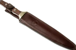 Couteau Böker Arbolito Colmillo Guayacan 02BA918G lame en acier 25cm manche en bois de Guayacan + étui en cuir