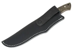 Couteau Böker Arbolito Hunter 02BA351M lame en acier 12cm manche en micarta vert + étui en cuir noir