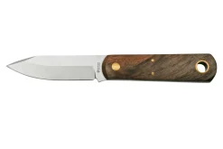 Couteau Böker Barlow BFF 120506 lame en acier 7cm manche en noyer + étui en cuir