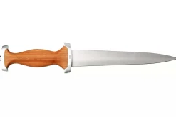Couteau Böker Swiss Dagger 121553 lame en acier 21,9cm manche en bois de cerisier + étui en métal