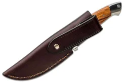 Couteau Böker Vollintegral 2.0 121585 lame en acier 11,8cm manche en bois + étui en cuir