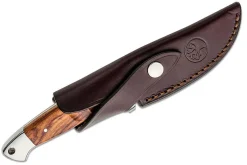 Couteau Böker Vollintegral 2.0 121585 lame en acier 11,8cm manche en bois + étui en cuir