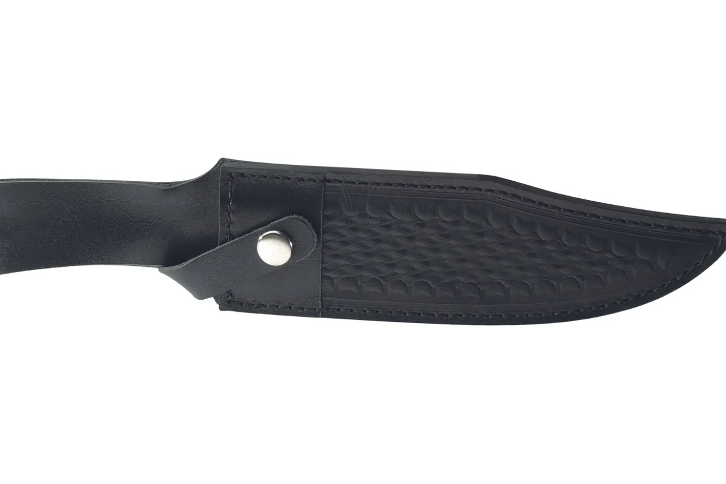 Couteau Bowie Herbertz 102325 lame 24,8cm manche pakkawood + étui en cuir