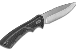 Couteau Buck 684 Bucklite Max II Large 0685BKS lame 10,2cm manche caoutchouc noir + étui polyester