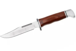 Couteau Buck 0117CCS1 Brahma Heritage Series lame 11,5cm manche en cocobolo + étui en cuir