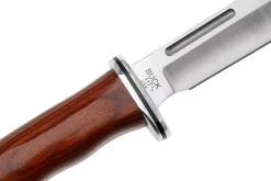 Couteau Buck 0117CCS1 Brahma Heritage Series lame 11,5cm manche en cocobolo + étui en cuir