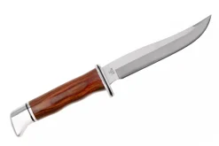 Couteau Buck 0105CCS1 Pathfinder Heritage Series lame 13cm manche en cocobolo + étui en cuir