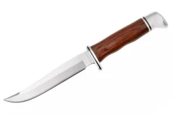 Couteau Buck 0105CCS1 Pathfinder Heritage Series lame 13cm manche en cocobolo + étui en cuir