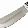 Couteau Buck 103 Skinner 0103BKS lame 10,2cm manche résine phénolique noir/alu avec étui en cuir