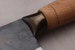 Couteau bunka CCK Kurouchi 20cm en acier au carbone et manche en bois