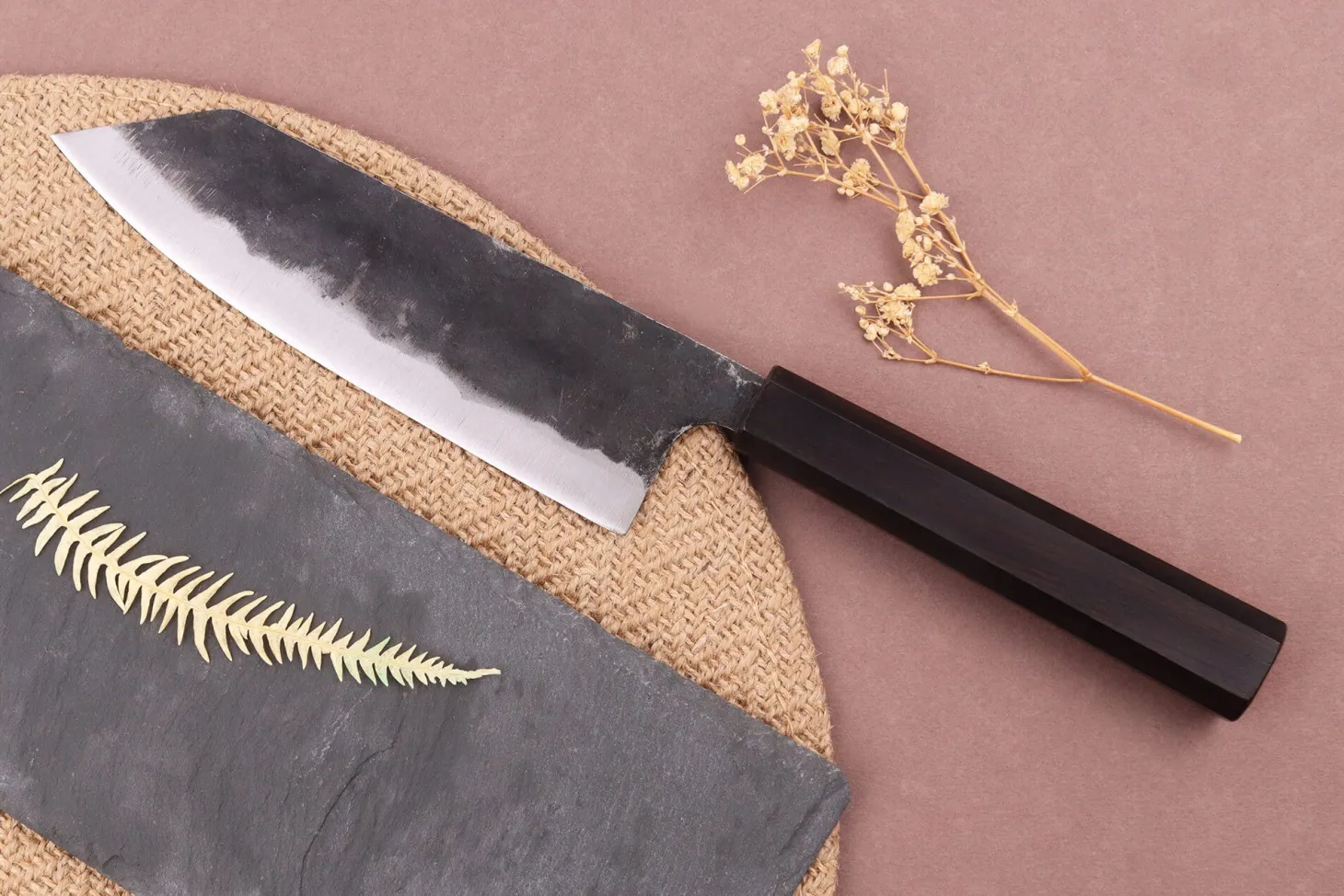 Couteau bunka 16,5cm japonais artisanal Yuzo Shinju BS2