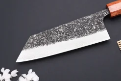 Couteau bunka 16,5cm japonais artisanal Masashi Yamamoto SLD Kuro damas