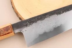 Couteau bunka 18cm japonais artisanal Hado Sumi B1D manche en cerisier