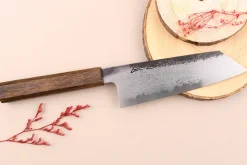 Couteau bunka 18cm japonais artisanal Hado Sumi B1D manche en chêne