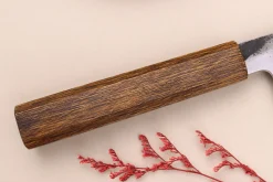Couteau bunka 18cm japonais artisanal Hado Sumi B1D manche en chêne
