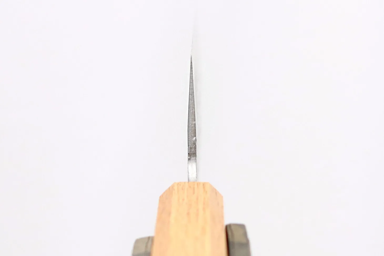 Couteau bunka 14cm japonais artisanal Sakai Kikumori TS10 en chêne