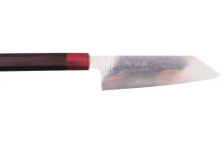 Couteau bunka 16,5cm japonais artisanal Takeshi Saji VG10 Rainbow
