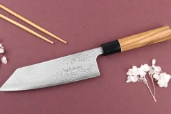 Couteau bunka 18cm japonais artisanal Yuzo Damas VG10