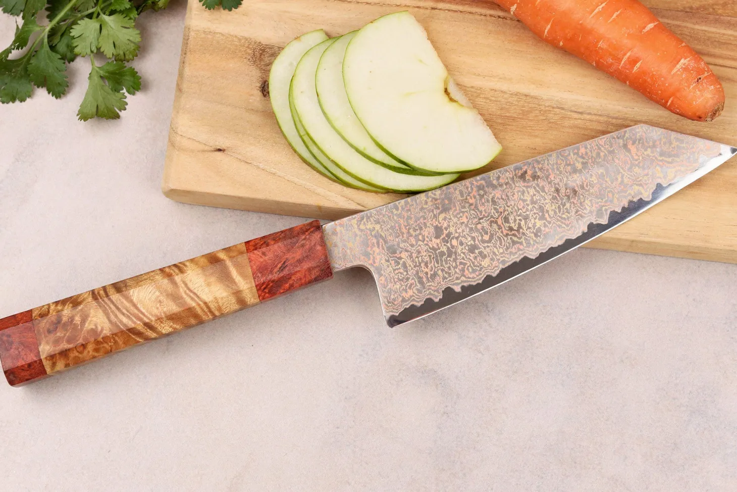 Couteau bunka 16,5cm Sayuto Érable Damas 12Cr