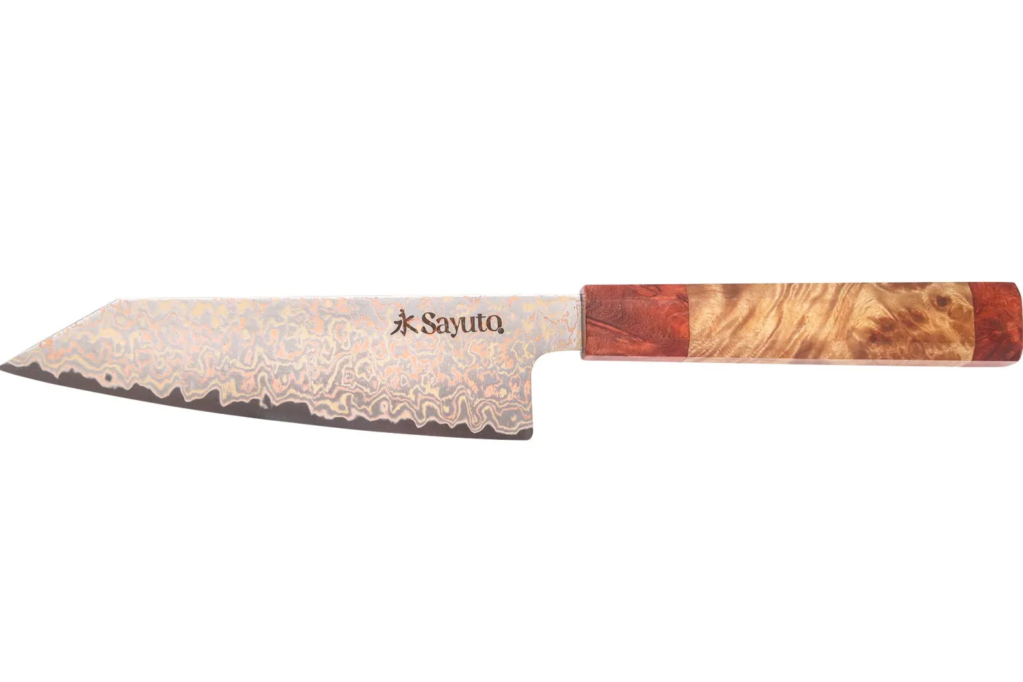 Couteau bunka 16,5cm Sayuto Érable Damas 12Cr