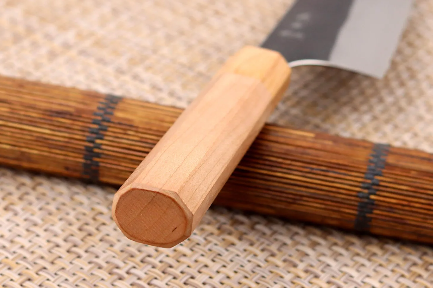 Couteau bunka japonais artisanal Yoshimi Kato AS Brut 16,5cm