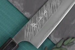 Couteau Bunka japonais artisanal Yu Kurosaki Fujin 16,5cm SG2