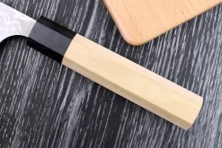 Couteau bunka japonais artisanal Masakage Shimo 17cm Shirogami