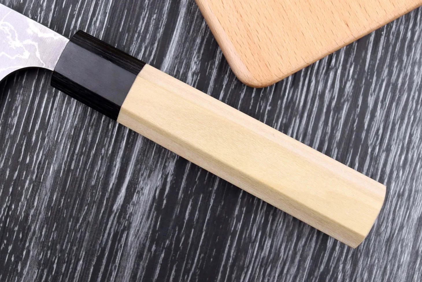 Couteau bunka japonais artisanal Masakage Shimo 17cm Shirogami