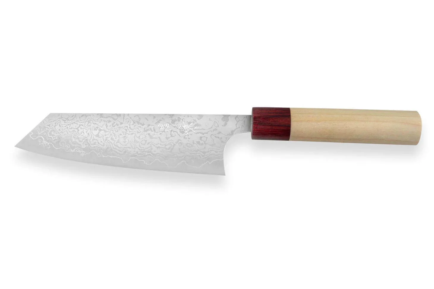Couteau bunka japonais artisanal Masakage Kiri 17cm damas 49 couches
