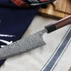 Couteau bunka japonais artisanal Yoshimi Kato 16.5cm VG10 Nickel Damascus