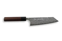 Couteau bunka japonais artisanal Yoshimi Kato 16.5cm VG10 Nickel Damascus
