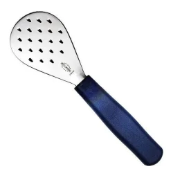 Couteau à écailler 10cm DICK manche bleu normes NSF