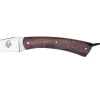Couteau Camembert Sauveterre artisanal plein manche noyer 11cm
