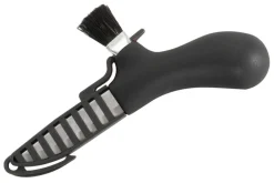 Couteau à champignons Mora Karl-Johan 10906 lame inox 6,2cm manche polypropylène noir + étui