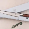 Couteau à découper 20,5cm Ryda Knives A-30 San Maï et manche en noyer