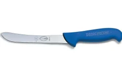 Couteau à découper Dick Ergogrip lame à pointe large manche bleu