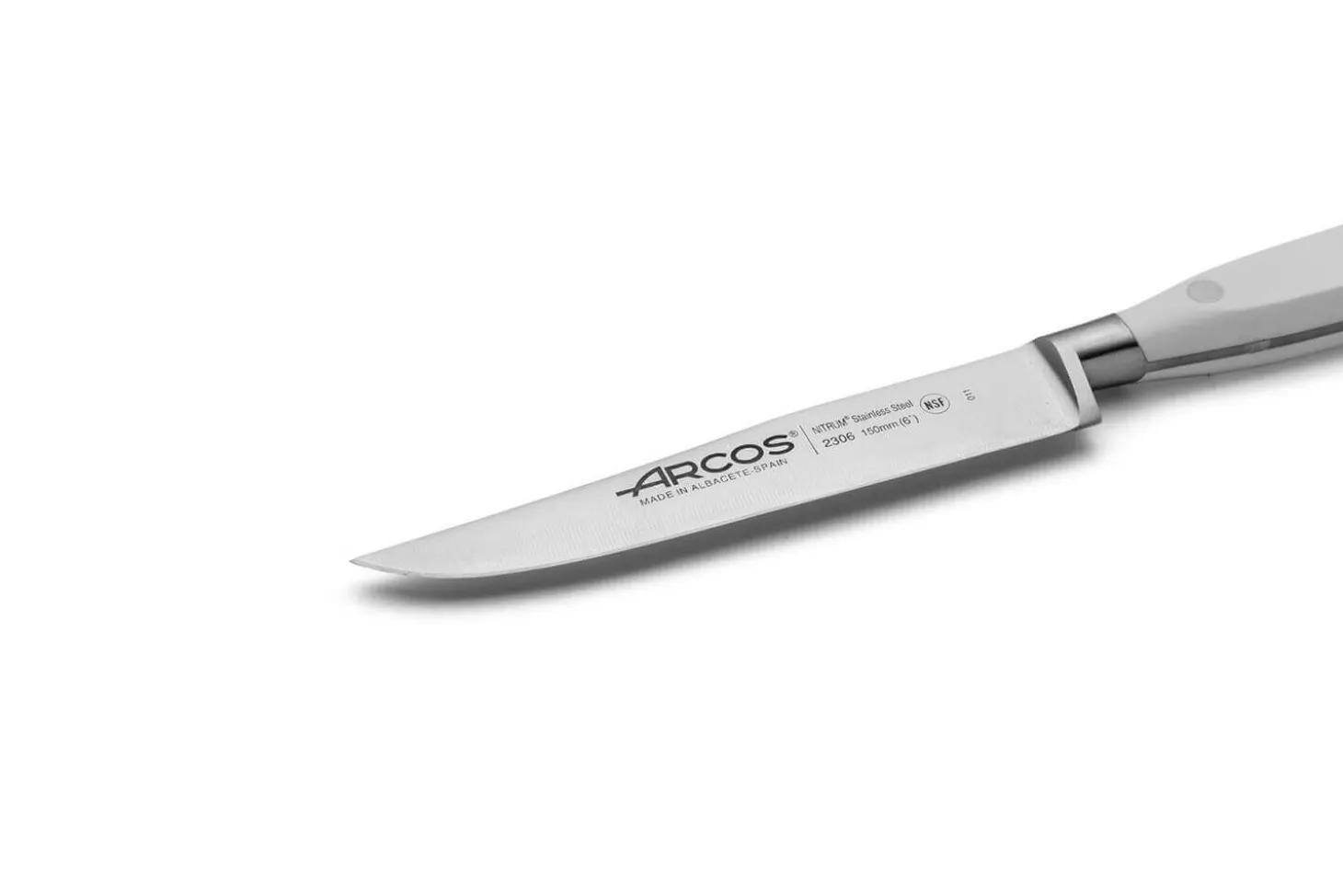 Couteau à découper forgé Riviera White Arcos lame 15cm