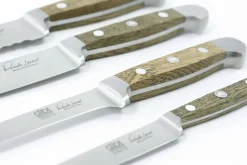Couteau à découper Güde Alpha Chêne 21cm en acier forgé