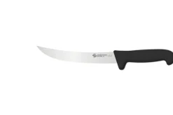 Couteau à découper professionnel Ambrogio Sanelli Supra noir lame étroite