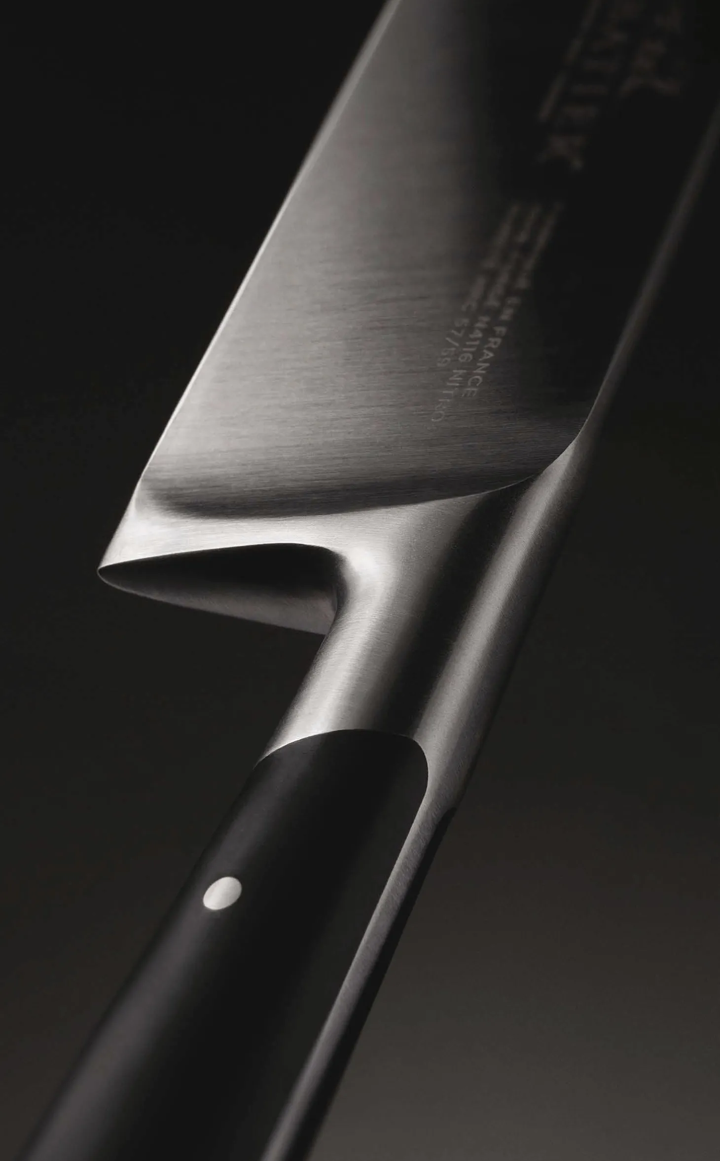 Couteau à découper Sabatier Edonist forgé 20cm fabrication française
