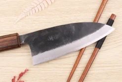 Couteau deba 13,5cm japonais artisanal Hidetsune BS2