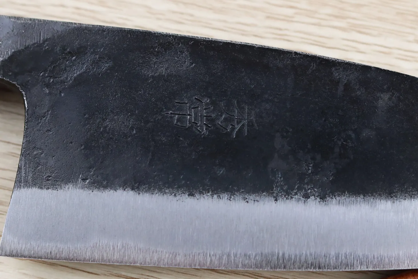 Couteau deba 13,5cm japonais artisanal Hidetsune BS2
