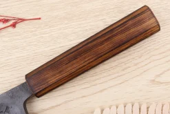 Couteau deba 13,5cm japonais artisanal Hidetsune BS2