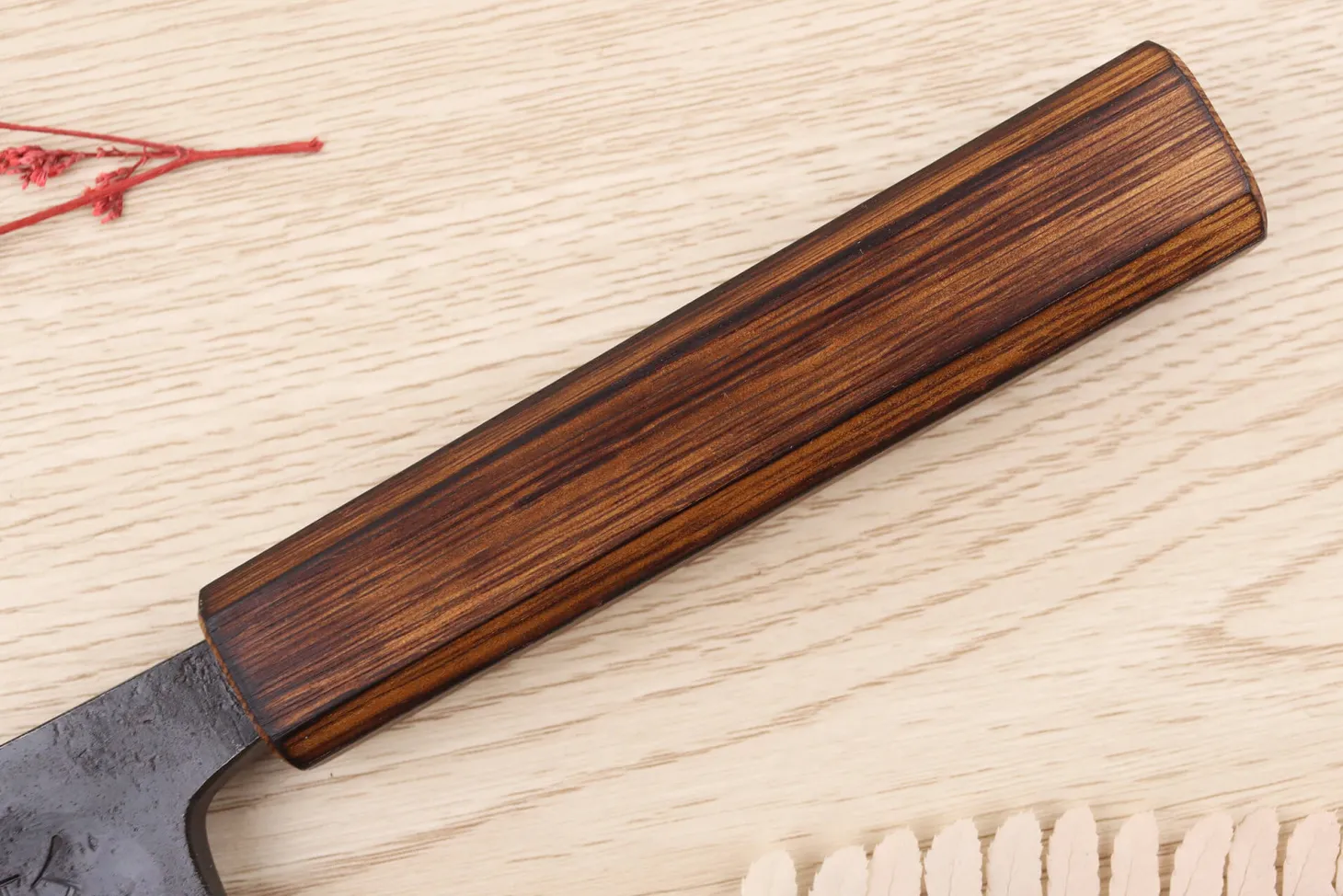 Couteau deba 13,5cm japonais artisanal Hidetsune BS2