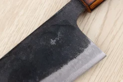 Couteau deba 18cm japonais artisanal Hidetsune BS2
